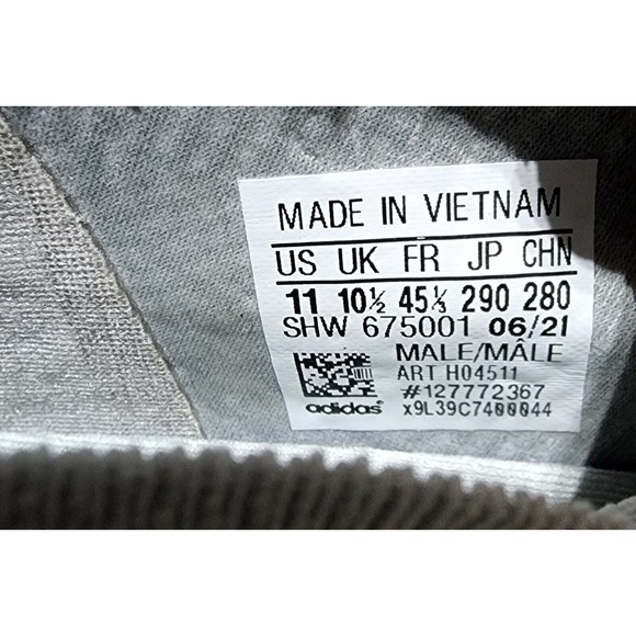 Size 11 ADIDAS 4D FUSION PRIMEKNIT H04511 GREY GREEN RUNNING SHOES SNEAKERS MENS - Picture 12 of 12